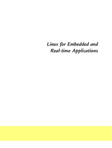 دانلود کتاب Linux for Embedded and Real-Time Applications (Embedded Technology)