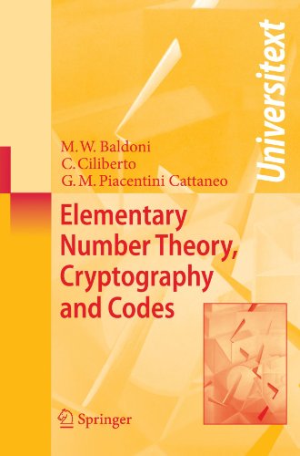 دانلود کتاب Elementary Number Theory, Cryptography and Codes