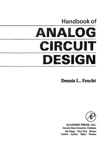 دانلود کتاب Handbook of Analog Circuit Design