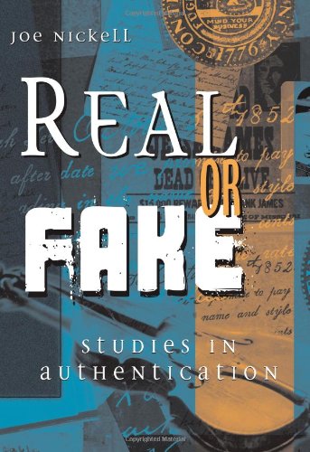 دانلود کتاب Real or Fake: Studies in Authentication