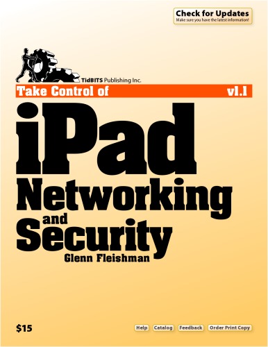 دانلود کتاب Take Control of iPad Networking and Security