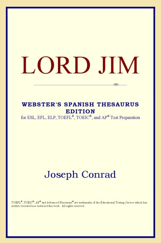 دانلود کتاب Lord Jim (Webster’s Spanish Thesaurus Edition
