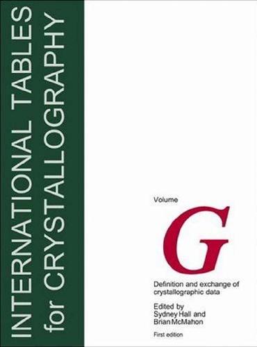 دانلود کتاب International Tables for Crystallography: Definition and exchange of crystallographic data