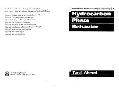 دانلود کتاب Hydrocarbon Phase Behavior
