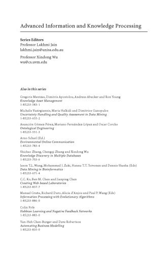 دانلود کتاب Advanced Methods for Knowledge Discovery from Complex Data Ed
