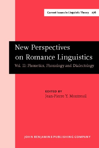 دانلود کتاب New Perspectives on Romance Linguistics, Vol. 2: Phonetics, Phonology and Dialectology