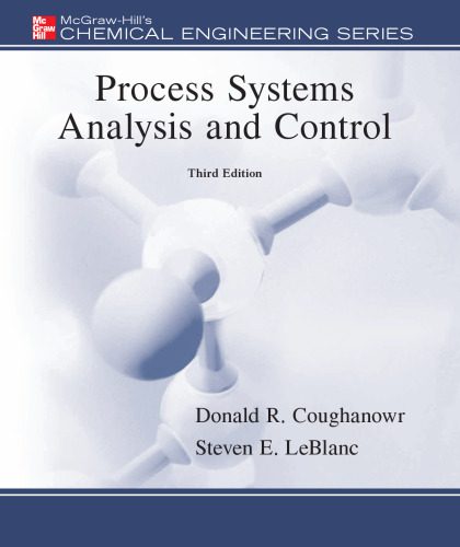 دانلود کتاب Process systems analysis and control