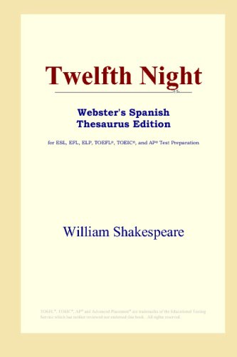 دانلود کتاب Twelfth Night (Webster’s Spanish Thesaurus Edition
