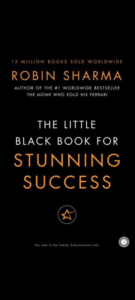 کتاب Little Black Book for Stunning Success: 7 Tools for Action (کتاب سیاه کوچک برای موفقیت شگفت‌انگیز: ۷ ابزار برای اقدام) نسخه انگلیسی PDF | رابین اس. شارما