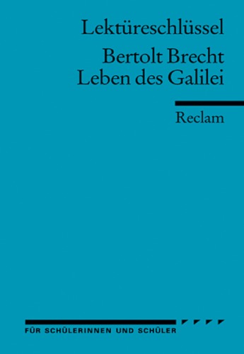 دانلود کتاب Lektüreschlüssel: Bertolt Brecht – Leben des Galilei