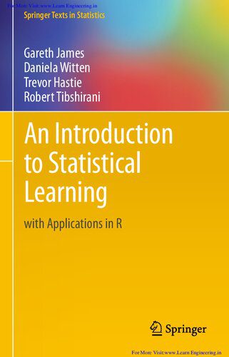 دانلود کتاب An Introduction to Statistical Learning (with Applications in R)
