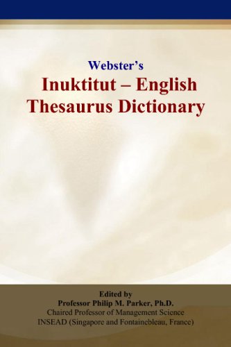 دانلود کتاب Websters Inuktitut – English Thesaurus Dictionary