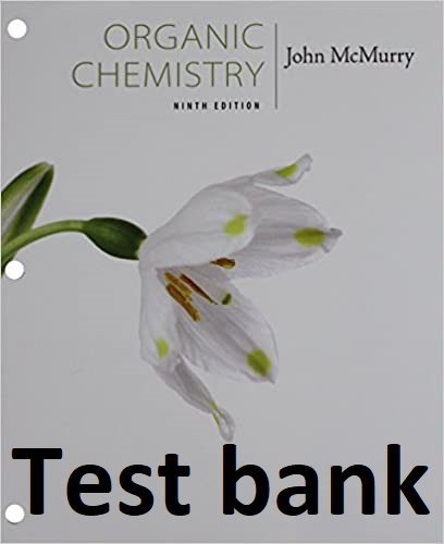 دانلود کتاب Test bank for organic chemistry 9th edition by mcmurry – Word