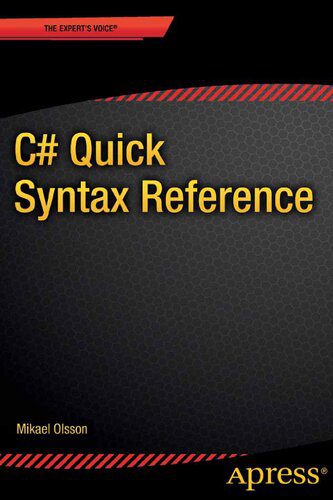 دانلود کتاب C# Quick Syntax Reference