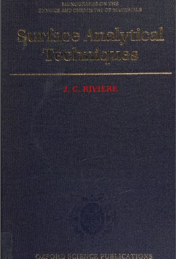 دانلود کتاب Surface analytical techniques