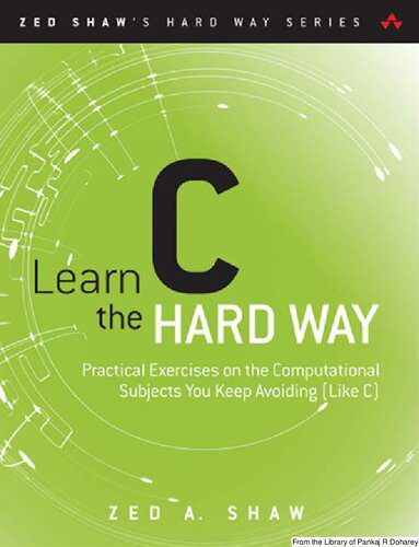 دانلود کتاب Learn C the hard way