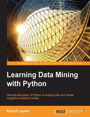 دانلود کتاب Learning Data Mining with Python