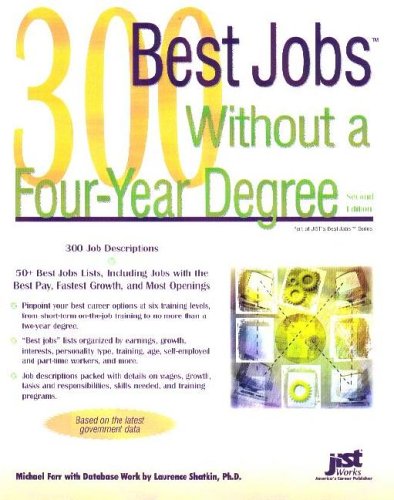 دانلود کتاب 300 Best Jobs Without a Four-year Degree (300 Four Year