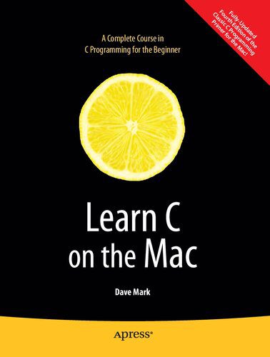 دانلود کتاب Learn C on the Mac