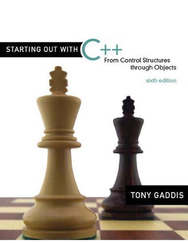 دانلود کتاب Starting Out with C++: From Control Structures through Objects