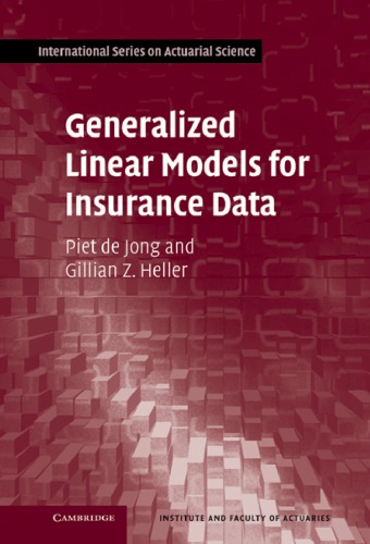 دانلود کتاب Generalized linear models for insurance data