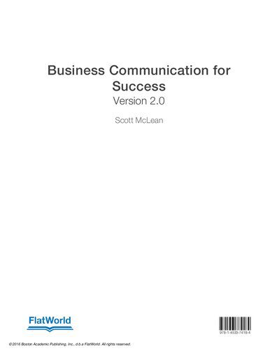 دانلود کتاب Business Communication for Success
