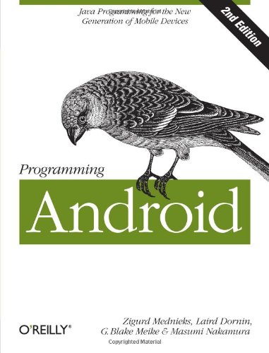 دانلود کتاب Programming Android: Java for the New Generation of Mobile Devices