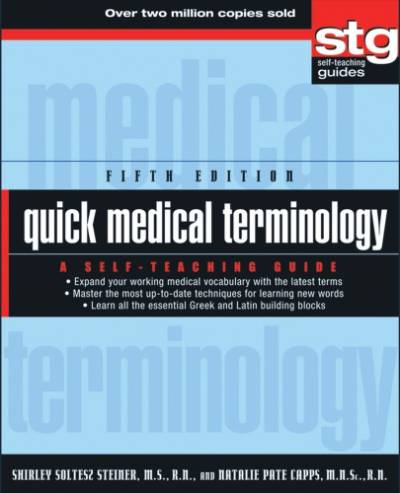 دانلود کتاب Quick medical terminology: a self-teaching guide