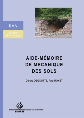 دانلود کتاب Aide-mémoire de mécanique des sols