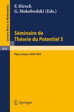 دانلود کتاب Séminaire de Théorie du Potentiel Paris, No. 5