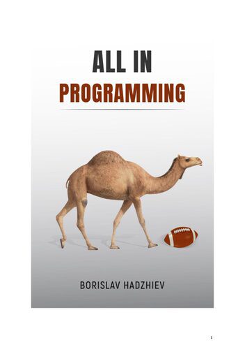 دانلود کتاب All in programming