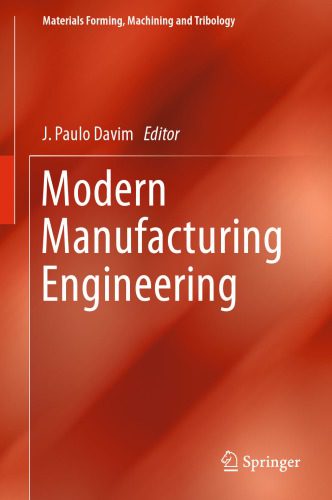 دانلود کتاب Modern Manufacturing Engineering