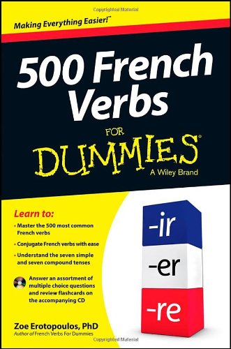 دانلود کتاب 500 French Verbs For Dummies