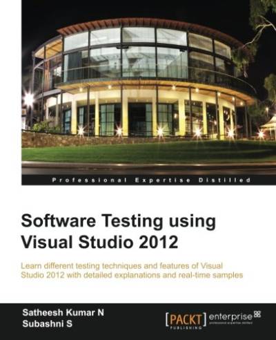 دانلود کتاب Software Testing using Visual Studio 2012