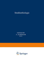 دانلود کتاب Strahlenbiologie / Radiation Biology: Teil 1 Part