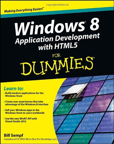 دانلود کتاب Windows 8 Application Development with HTML5 For Dummies