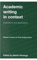 دانلود کتاب Academic Writing in Context
