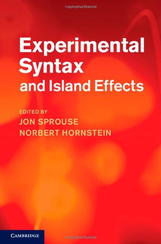 دانلود کتاب Experimental Syntax and Island Effects
