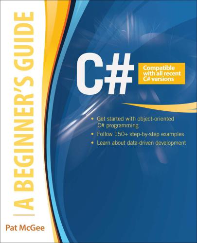 دانلود کتاب C# A Beginner’s Guide