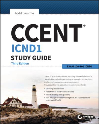 دانلود کتاب CCENT Cisco Certified Entry Networking Technician ICND1: study guide