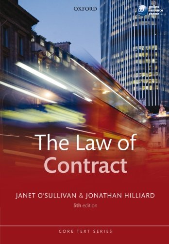 دانلود کتاب The Law of Contract