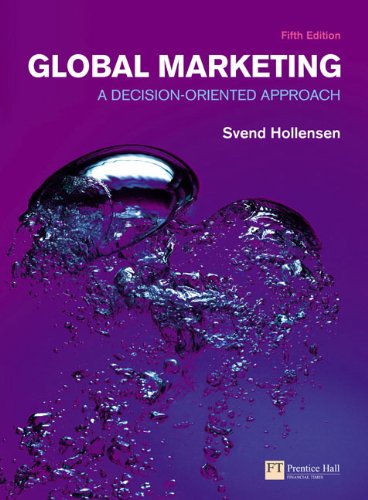 دانلود کتاب Global marketing : a decision-oriented approach