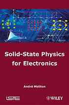 دانلود کتاب Solid-state physics for electronics