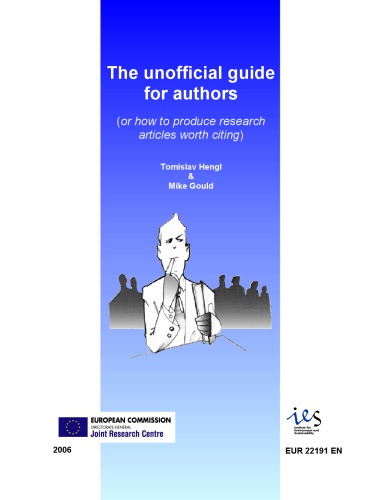 دانلود کتاب The unofficial guide for authors or how to produce research articles worth citing