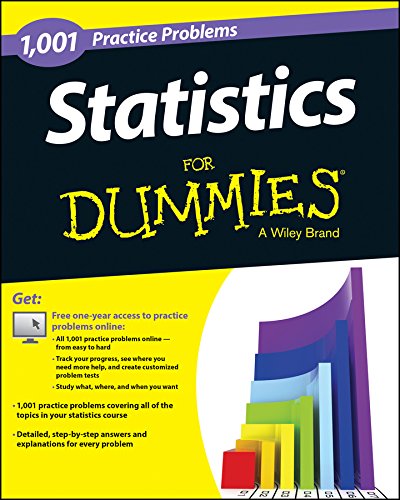 دانلود کتاب Statistics: 1,001 Practice Problems For Dummies
