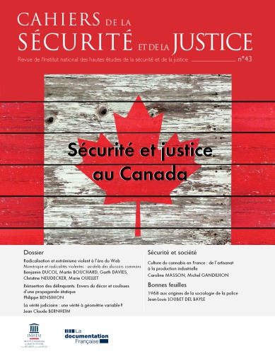 دانلود کتاب Sécurité et justice au Canada