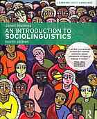 دانلود کتاب An introduction to sociolinguistics