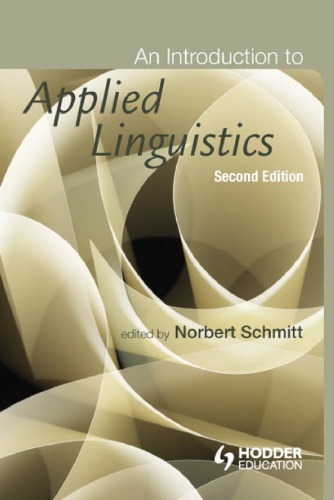 دانلود کتاب An Introduction to Applied Linguistics