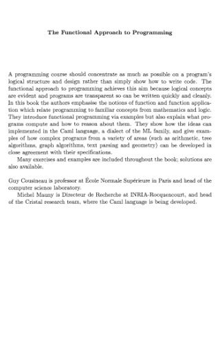 دانلود کتاب The functional approach to programming