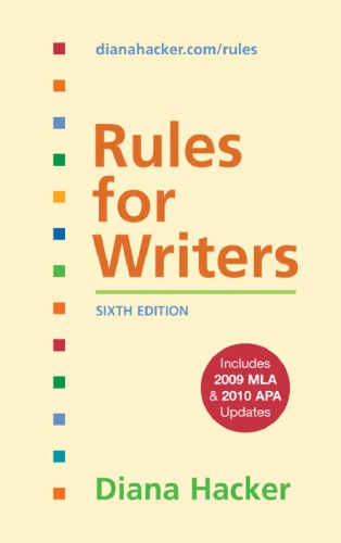 دانلود کتاب Rules for writers